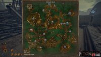 The Giant’s Ruins as seen on the map, south of Giant’s Village.
