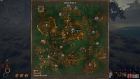 The location of the Huge Tree on the Hallowed Marsh map.