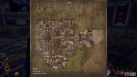 The location of Orsten on the Levant city map.