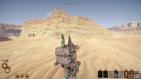 You will find the entrance to the Ruined Outpost south west of Levant.