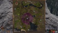 The location of Pirates’ Hideout on the Chersonese map, marked as ‘Ancient Ruins’ in the south of the region.