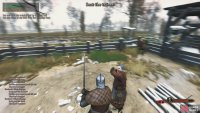 Example of parrying a swing attack from the left.