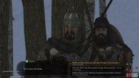 Use your particular attribute and skill strengths to persuade a noble to recruit the mercenaries.