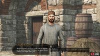 Speak with a merchant with an exclamation mark associated with them to accept the quest.