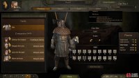 You can track the progress of your renown gain and view benefits of each tier in the top right of the clan menu.