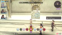 The secret passage is easily visible behind the enemy blocking it