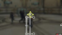 the location of the pendant on the map.