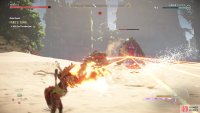 You can use the environment to try and block the laser attack