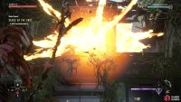 You can use fire ammo to detonate the barrels throughout the compound