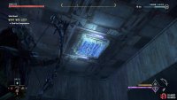 Look for the vent on the ceiling in the one room