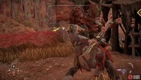 When you reach the interior of the camp, pick off what foes you can.