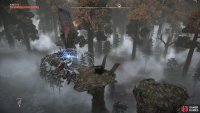 For a less complicated route to the abandoned settlement, simply climb the mountains to the east and glide to your destination.