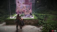 At the Memorial Grove you’ll find numerous datapoints, including several “Visions” you can interact with.