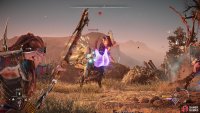 then seek out the Carja huntress Mian mentioned, fending off some machines when you find said huntress.