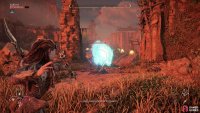 Fast, indiscriminate shots from a Warrior Bow can quickly whittle down Grudda’s shield.