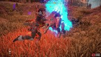 when you reach a valley, you can either destroy the machines there, or sneak past them.