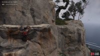 Climb the cliff and meet up with ishikawa
