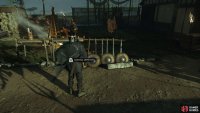then go over to the campfire to find the Artefact sitting by the Sword/Shield.