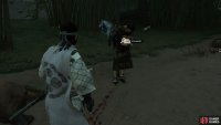 then follow him up to the ambush site and examine the scroll on the corpse. 