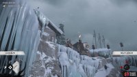 There might be some archers on the ridge above that see you