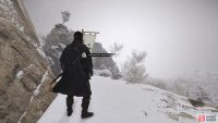 and climb up the cliff with the assistance of your grappling hook to reach the banner.