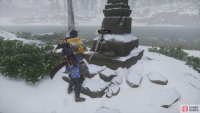 to find this Pillar of Honour sitting on the island out in the lake. 