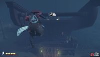 You can use the grapple to get onto the deck easily
