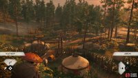 The cliff overlooking the outpost provides a great vantage spot