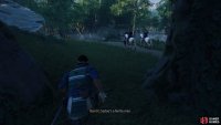 Follow the two men on horseback until you reach a Woodcutter’s House