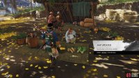 Speak with the Monk at the camp to find out about any odd locations