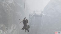 Use your grappling hook to swing across another gap