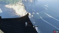 then climb to the top of it with your grappling hook to retrieve your piece of gear.