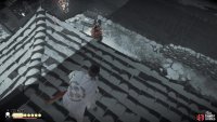 Being sneaky allows you to kill the guard by the hwacha