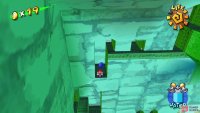 then spray this wall near the waterwheel and the arrow sign to find Blue Coin #7