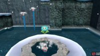 you will need the temporary powers of the Ice Flower to traverse the level. 