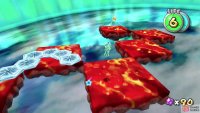 The last few platforms can be tricky but you can stop yourself skating by ground pounding to walk the last few steps