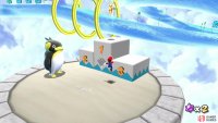 Make your way up the podium to claim your prize (left);