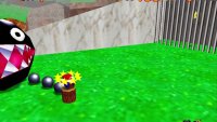 then quickly begin Ground Pounding the wooden pole