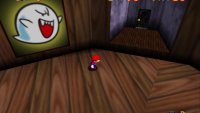 The main draw of the basement is the merry-go-round