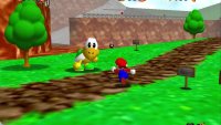 Koopa the Quick can be found right by your starting point