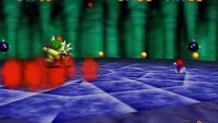 Bowser’s flame breath sticks around after he’s finished