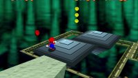 Look for the sixth coin by the platforms near the previous two
