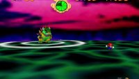 Bowser can jump and send out some shockwaves