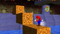 The “stairs” created by the purple switch are one way on the sub
