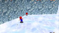 The third coin is around the corner from the snowman