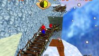 The fifth coin is by the large broken bridge