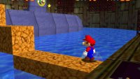 Bowser’s sub is present until you fight him the second time