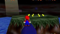Don’t forget that the island in the lake has some coins