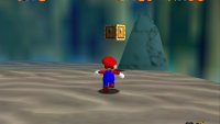 The yellow box at the start will contain a few coins