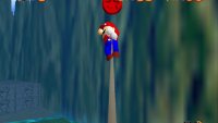 This Red Coin is found on the spire by the Bob-Omb Buddy